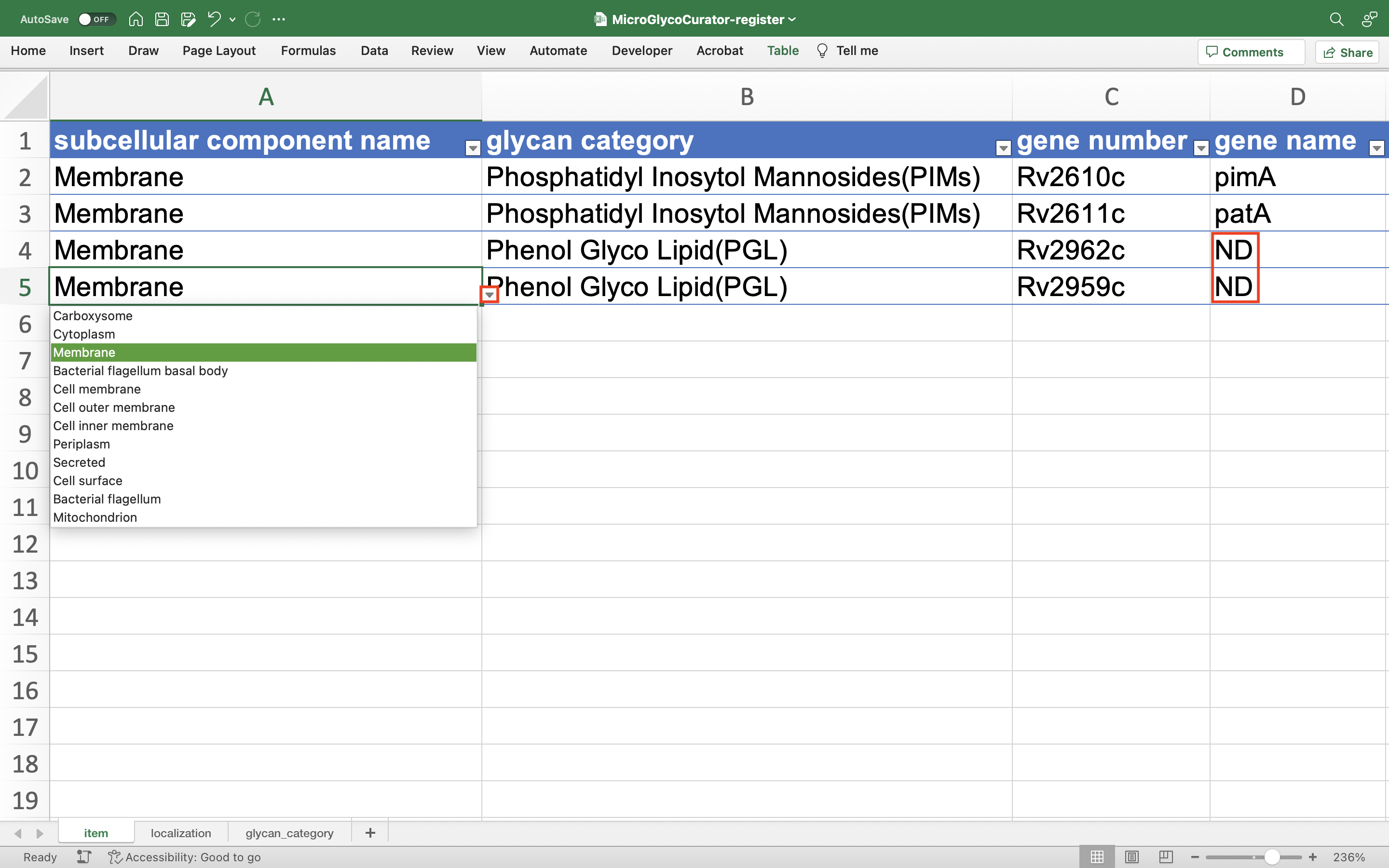 Fill Out the Excel Template